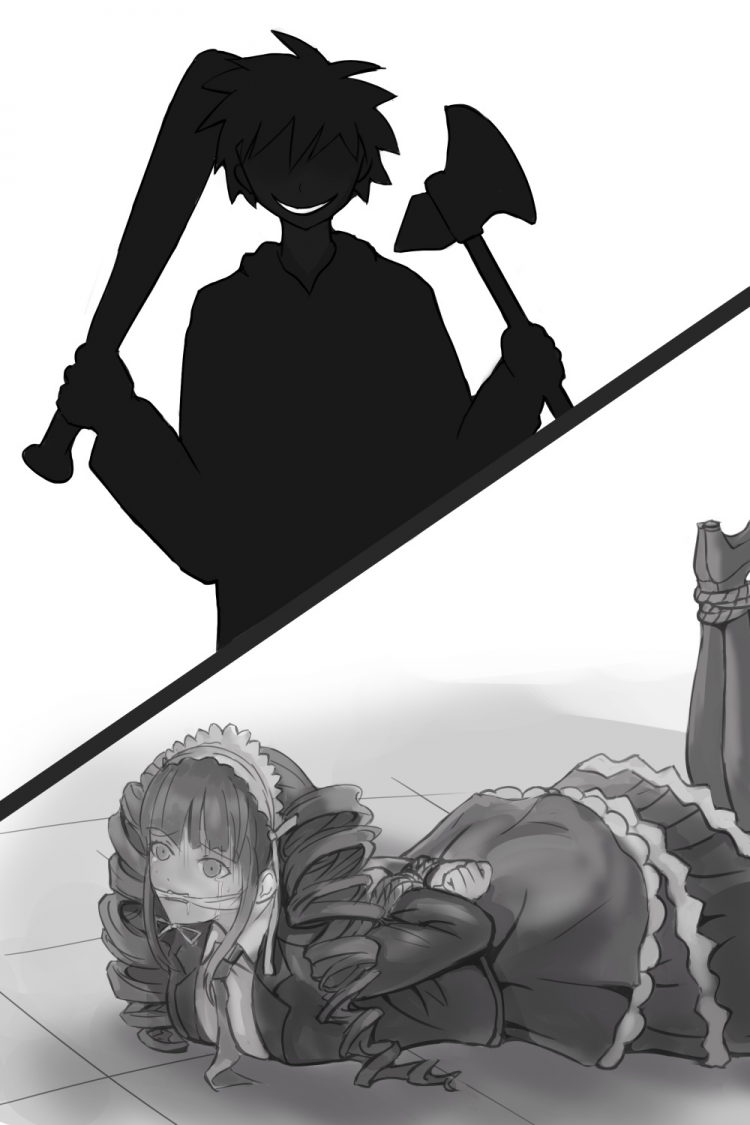 단간론파 패러디 소설 일러스트들